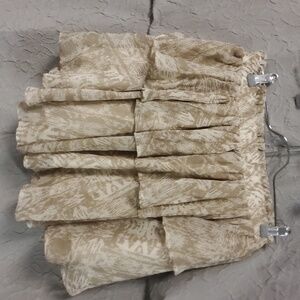 Mittoshop Multi-Layered Ruffled Mini Skirt, BNWT, Size L
